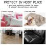 Whollyup Premium Pet Fleece Blanket Fluffy Dog Cat Blanket Throw, Soft Warm Puppy Blanket Cover Dog Cat Fluffy Fur Blanket Sleep Mat Double Layer Washable for Dog Bed, Couch, Sofa, Car