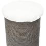 Royal Pet Club Bellaire Cream/Gray Designer Cat Scratching Post Tower, with Oversized Post, Four Corner Hammock, Two Platforms, Sturdy Play Rope, Contemporary Style, 44727