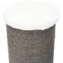 Royal Pet Club Bellaire Cream/Gray Designer Cat Scratching Post Tower, with Oversized Post, Four Corner Hammock, Two Platforms, Sturdy Play Rope, Contemporary Style, 44727 Royal Pet Club Bellaire Cream/Gray Designer Cat Scratching Post Tower, with Oversized Post, Four Corner Hammock, Two Platforms, Sturdy Play Rope, Contemporary Style, 44727