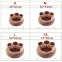 Calming Pet Dog/Cat Bed - Kennel Deep Sleep Pet Bed, Nest Warm Soft Plush Comfortable for Small Medium Large Pet (Brown XL-27.6''x 7.9'')