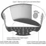 PetRageous 13098 Fiji Stainless-Steel Non-Slip Dishwasher Safe Dog Bowl 3.75-Cup Capacity 6.75-inch Diameter 2.5-inch Tall for Medium and Large Dogs, Light Gray/Black PetRageous 13098 Fiji Stainless-Steel Non-Slip Dishwasher Safe Dog Bowl 3.75-Cup Capacity 6.75-inch Diameter 2.5-inch Tall for Medium and Large Dogs, Light Gray/Black
