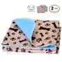 Washable Pee Pads for Dogs Whelping Reusable (2-Pack) Quilted Large 35 x 31 Extra Absorbent Layered Waterproof Mat Puppy Adult Senior Pets Pooch | Home Travel or Crate Training Whelping Dog Wee Wee L Washable Pee Pads for Dogs Whelping Reusable (2-Pack) Quilted Large 35 x 31 Extra Absorbent Layered Waterproof Mat Puppy Adult Senior Pets Pooch | Home Travel or Crate Training Whelping Dog Wee Wee L