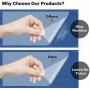Cat Scratch Pad - Double Sided Anti Cat Scratch Furniture Protector - 5-Pack XL 16'' L 12'' W & 5-Pack Large 17'' L 10'' W Cat Scratch Deterrent Training Tape Sheets - Clear Training Tape (10 Pack)