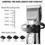 Lttrbx Dog Clippers Grooming Kit Low Noise Pet Hair Trimmer Rechargeable Cordless Dog Hair Remover Pet Professional Grooming Tool with Comb Guide for Pet Dogs Cats and Other Hairy Animals Horse
