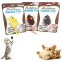 3X Pet Kitten Cat Toy Catnip Mice Soft Plush Mouse Interactive Play Exercise Fun