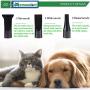 Mxmoonant 2000W 3.2HP Dog Dryer Pets Hair Dryer Stepless Speed Temp Adjustable High Velocity Dog Cat Hair Dryer Professional Pet Grooming Blower