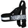 Therapy Dog Nylon Service Dog Harness No Pull Guide Assistance Comes with 2 Reflective Therapy Dog Removable Patches. Please Measure Your Dog Before Ordering.