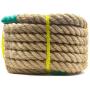 Aoneky Jute Rope - 1.18/1.5/2 Inch Twisted Hemp Rope for Crafts, Climbing, Anchor, Hammock, Nautical, Cat Scratching Post, Tug of War, Decorate (7/8 Inch x 96 Feet)