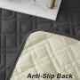 RBSC Home Waterproof Dog Bed Cover Non Slip Large Furniture Protector Sofa Cover Reusable Incontinence Bed Underpads for Pets, Dog, Cat, Kids Including 1 Brush