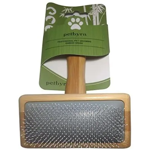 Slicker Dog Cat Grooming Brush - NO.1 for Deshedding Detangling and Dematting Small, Medium and Large Short to Long Hair Pets. Cut Shedding, Massage and Stimulate Healthy Coats.