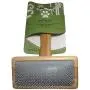Slicker Dog Cat Grooming Brush - NO.1 for Deshedding Detangling and Dematting Small, Medium and Large Short to Long Hair Pets. Cut Shedding, Massage and Stimulate Healthy Coats.