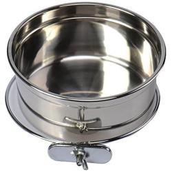 redcolourful Durable Pet Puppy Dog Parrot Food Water Bowl S M L