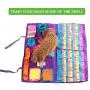 IFOYO Dog Feeding Mat, Dog Snuffle Mat Small/Large Dog Training Pad Pet Nose Work Blanket Non Slip Pet Activity Mat for Foraging Skill, Stress Release, (S, L, XL)