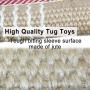 Spopetee Dog Tug of War Toy for Aggressive Chewers,Interactive Dog Toy,Safe Fire Hose Dog Chew Toy with Strong Cotton Rope Handle - Tough Floating Pull,Pet Toys for Small Medium and Large Dogs
