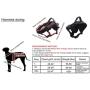 YOGADOG Heavy Duty Dog Harness, Prevent Pulling, Soft Padded with Special Extended Integrated Short Leash Design, Reflective Stitching, for Medium and Large Dogs