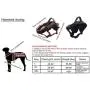 YOGADOG Heavy Duty Dog Harness, Prevent Pulling, Soft Padded with Special Extended Integrated Short Leash Design, Reflective Stitching, for Medium and Large Dogs YOGADOG Heavy Duty Dog Harness, Prevent Pulling, Soft Padded with Special Extended Integrated Short Leash Design, Reflective Stitching, for Medium and Large Dogs