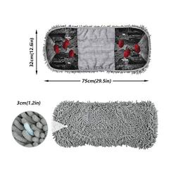 Umbrellas On Dark Narrow Super Shammy Absorbent Quick Drying Machine Washable Hand Pocket Clean Dog Towel(ccLk)