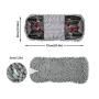 Umbrellas On Dark Narrow Super Shammy Absorbent Quick Drying Machine Washable Hand Pocket Clean Dog Towel(ccLk)