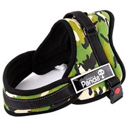 Yicat Panda Non-Pull Soft Padded Dog Body Harness Heavy Duty,Size from X-Small to X-Large,3 Colors