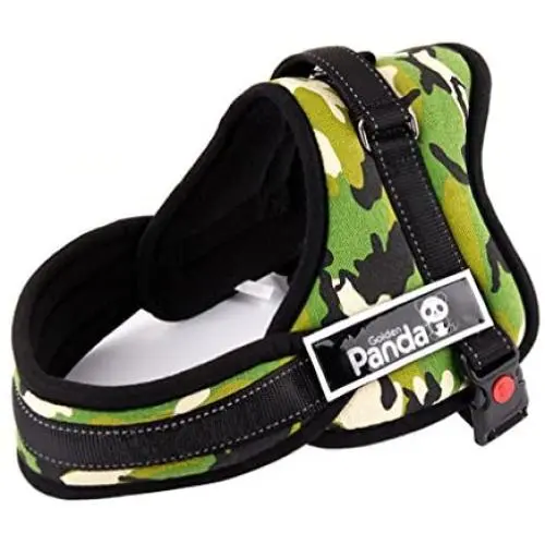 Yicat Panda Non-Pull Soft Padded Dog Body Harness Heavy Duty,Size from X-Small to X-Large,3 Colors Yicat Panda Non-Pull Soft Padded Dog Body Harness Heavy Duty,Size from X-Small to X-Large,3 Colors