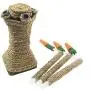Alfie Pet - Wilder Smart Interactive Scratching Poles with Dangling Carrots for Cat Alfie Pet - Wilder Smart Interactive Scratching Poles with Dangling Carrots for Cat