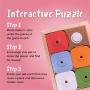 My Intelligent Pets Interactive Dog Toy Made of Wood Dog Sudoku 6 Fields