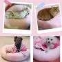Creation Core Fluffy Super Soft Pink Pet Dog Puppy Cat Bed Nest Creation Core Fluffy Super Soft Pink Pet Dog Puppy Cat Bed Nest