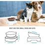 alesava Double Dog Cat Bowls Double Premium PP Pet Bowls No-Spill Pet Water Bowl Slow Water Feeder Dog Bowl No-Slip Pet Water Dispenser 20oz Feeder Bowl for Dogs and Cats…