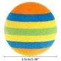 CHXIHome Interactive Dog/Cats Ball Toys, Rolling Ball Toys, Pet Product Cat Puppy Chew Ball Rainbow Ball Pet Toys Interactive Ball(Orange)