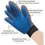 KAXYEW Pet Grooming Gloves - Dog Deshedding Glove - Efficient Cat Glove Brush- Pet Hair Remover Mitt Glove with Enhanced Five Finger Design for Dog & Cat