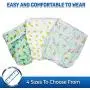 Pet Magasin Reusable Dog Diapers Sanitary Wraps, 3-Pack, Trending, Large