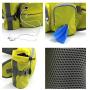 QERNTPEY Dog Treat Pouch for Training Outdoor Dog Treat Waist Pouch Bag Hands Free Pet Dog Training Waist Bag with Poop Bag Dispenser Pet Training Bag Easily Carries Pet Toys, Kibble, Treats