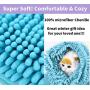 ColorYLife Dog Towel - Microfiber Super Shammy with Hand Pockets, Ultra Absorbent Quick Dry Pet Bath Towels for Small, Medium, Large Dogs and Cats