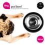 HING Pet Cat Dog Feeding Pod Bowl, 300 g, Small, Black