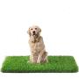 Fezep Artificial Grass, Dog Pee Pads, Professional Dog Potty Training Rug, Large Dog Grass Mat with Drainage Holes, Pet Turf Indoor Outdoor Flooring Fake Grass Doormat - Easy to Clean