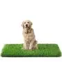 Fezep Artificial Grass, Dog Pee Pads, Professional Dog Potty Training Rug, Large Dog Grass Mat with Drainage Holes, Pet Turf Indoor Outdoor Flooring Fake Grass Doormat - Easy to Clean Fezep Artificial Grass, Dog Pee Pads, Professional Dog Potty Training Rug, Large Dog Grass Mat with Drainage Holes, Pet Turf Indoor Outdoor Flooring Fake Grass Doormat - Easy to Clean
