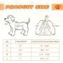 PUPTECK No Pull Dog Harness Reflective Adjustable Basic Nylon Step in Puppy Vest Outdoor Walking with ID Tag PUPTECK No Pull Dog Harness Reflective Adjustable Basic Nylon Step in Puppy Vest Outdoor Walking with ID Tag