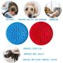 Dog Silicone Shampoo Brush, Easy to Clean Dog Bath Brush, Soft Massage Comb Brushing for Medium to Long Haired Medium Large Pets and Cats（2 Pack