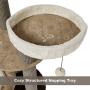 MidWest Sturdy & Fashionable Cat Tree Stylish Cat Tree Features a Removable Cat Bed & Sisal Fabric Cat Scratching Posts for Easy Cleaning 1-Year Manufacturers Warranty