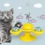 Vigorstar 【Upgraded 3 Balls Windmill Cat Toy, Interactive Cat Toys, Automatic Cat Toy, Spinning Bells Catnip Balls LED Light Ball, Cat Toothbrush, Suction Cup Base Pet Chew Fun Kitten Kitty Gift Vigorstar 【Upgraded 3 Balls Windmill Cat Toy, Interactive Cat Toys, Automatic Cat Toy, Spinning Bells Catnip Balls LED Light Ball, Cat Toothbrush, Suction Cup Base Pet Chew Fun Kitten Kitty Gift
