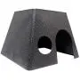 Felix & Fido SafeHaven All Metal Small Animal Hideaway Hut. Solid Safe Construction. All Smooth Edges. ChewProof. Guaranteed for Life