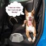 Leashboss Splashless Travel Dog Water Bowl - No Spill Portable Silicone Car Dish
