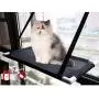 David City Cat Window Perch, Cat Window Hammock, Cat Hammock, Quality Upgrades, Saving Space, Carrying 35 Pounds, Allowing Your Cat to Enjoy 360-Degree Sunbathing.