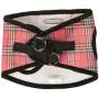 Bark Appeal Mesh Step in Harness, Medium, Red Plaid