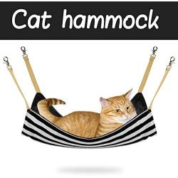 Whollyup Cat Hammock Bed Pet Cage Hammock Hanging Soft Pet Bed for Kitten Ferret Puppy Rabbits or Small Pet