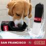 Pets First Dog Water Bottle. NFL SAN Francisco 49ERS PET Water Bottle. Best Cat Water Bottle. Water Fountain Dispenser for Dogs & Cats.