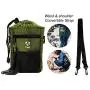 Dog Clicker Treat Walking Training Pouch Bag Bonus Clicker Trainer - Built-in Double Poop Bag Dispenser, Drawstring Closure - Carries Balls, Toys, Treats - 3 Ways to Wear Dog Clicker Treat Walking Training Pouch Bag Bonus Clicker Trainer - Built-in Double Poop Bag Dispenser, Drawstring Closure - Carries Balls, Toys, Treats - 3 Ways to Wear