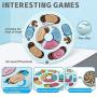 Pet Interactive Puzzle Toys, Game Slow Feeder, Nonslip Bowl, That Will Improve Your Dogs IQ, Specially Designed for Training Treats