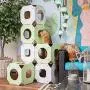 Cat Amazing STACKS! - Modern Cat Condo & Modular Cat Tree - House & Tunnel Cubes for Cats - Made in USA Cat Amazing STACKS! - Modern Cat Condo & Modular Cat Tree - House & Tunnel Cubes for Cats - Made in USA