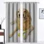 Nomorer Patio Curtains Golden Retriever Customized Drapes Panels Pet Dog Laying Down with Toy Friendly Domestic Puppy Playful Companion 108'' x 84'' Multicolor 2 Panels Nomorer Patio Curtains Golden Retriever Customized Drapes Panels Pet Dog Laying Down with Toy Friendly Domestic Puppy Playful Companion 108'' x 84'' Multicolor 2 Panels